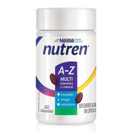 Nutren a-z Multi Vitamínico E Mineral 60 Caps. Gel - Nestlé