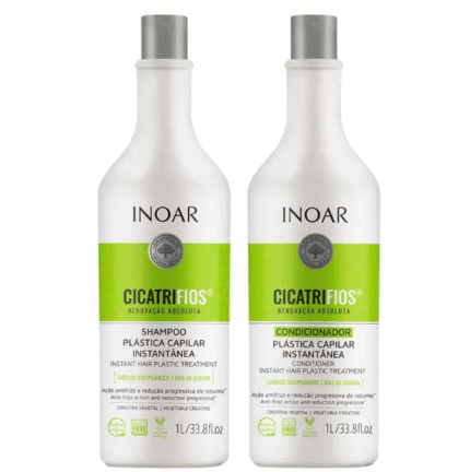 Inoar Cicatrifios Kit com Shampoo 1L + Condicionador 1L