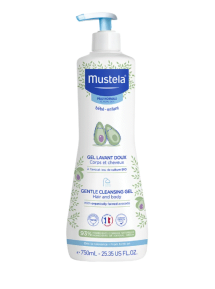 Gel Lavante Mustela Suave com Abacate Orgânico 750ml