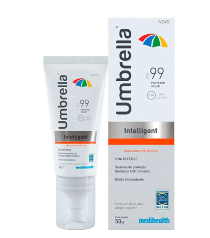 Protetor Solar Facial Umbrella Intelligent FPS99+ 50g