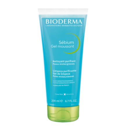 Gel de Limpeza Facial Bioderma Sébium Gel Moussant 200ml